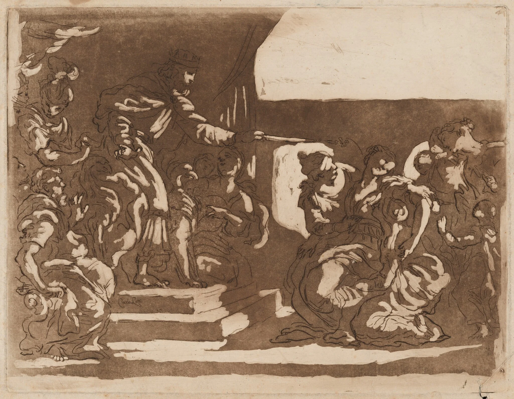 Esther before Ahasuerus