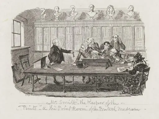 Mr Smith -  "The Keeper of the Prints" & the "Print Room" of the British Museum