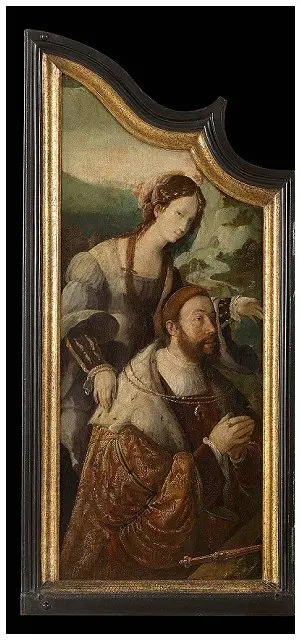 Count Henry III of Nassau with the Tiburtine sibille