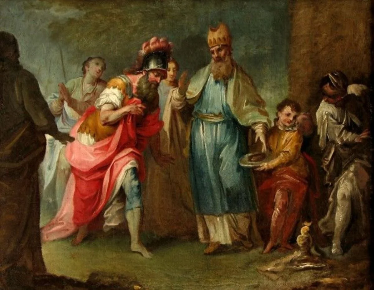 Saul uns rege de către Samuel