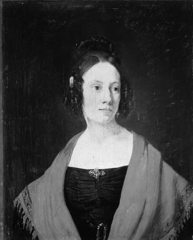 Charlotte Bartholin, by Jørgen Roed, oil, 1836