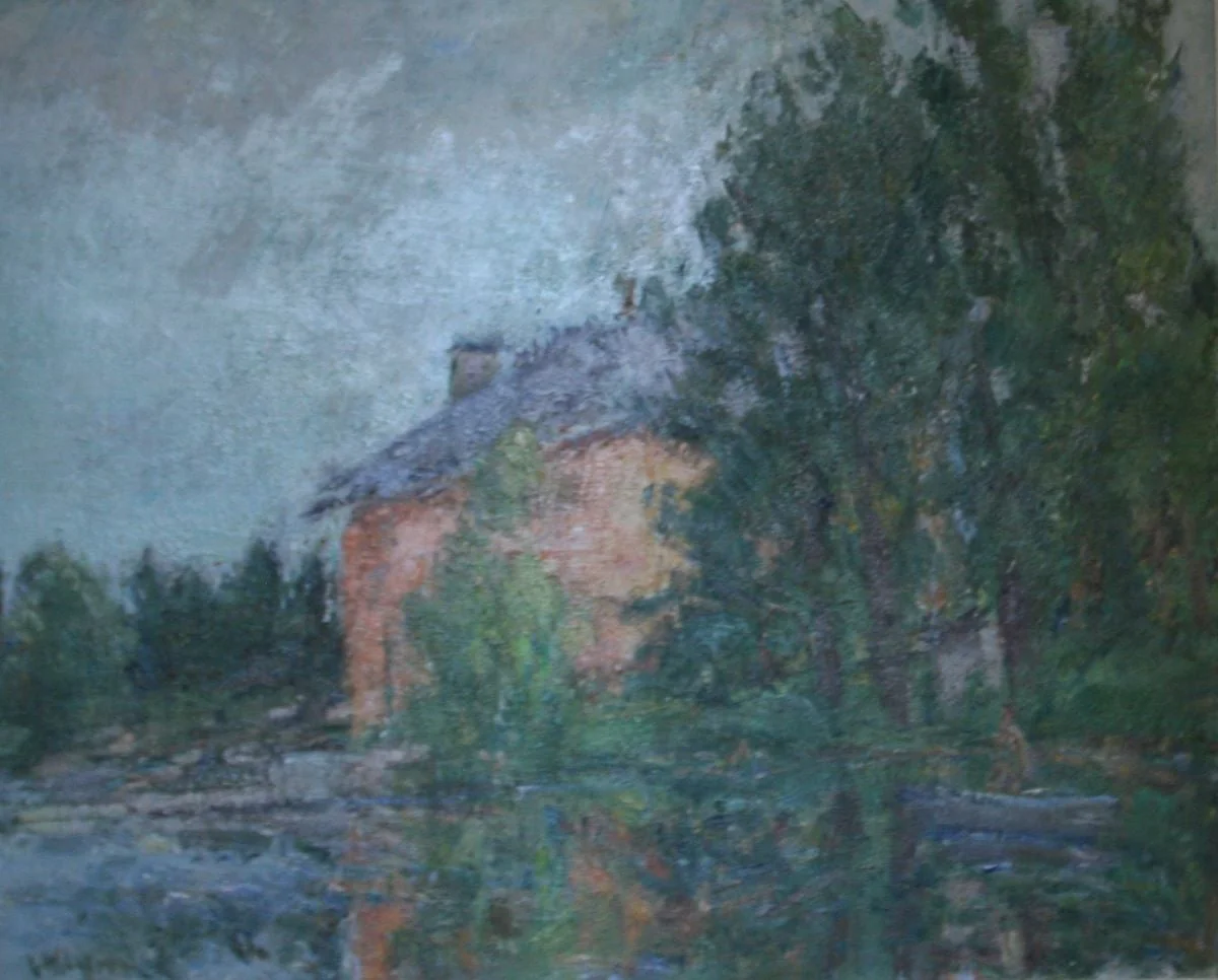 Palatul Mogoșoaia, by Lucian Grigorescu, unspecified
