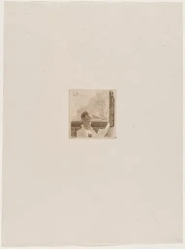 En Hollande (La petite liseuse)