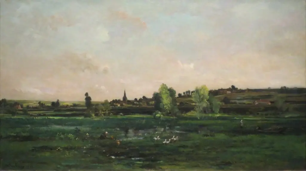 Village on the Seine near Vernon