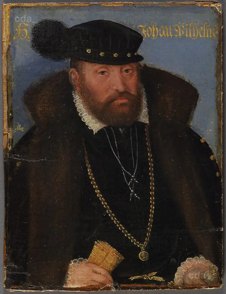 Johann Wilhelm, Duke of Saxe-Weimar, son of Johann Friedrich I., died 1573