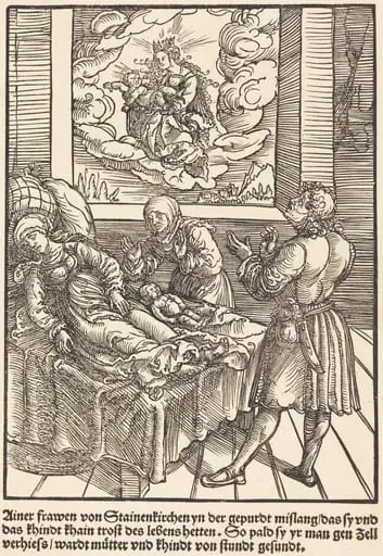 Ainer frawen von Stainerkirchen ...