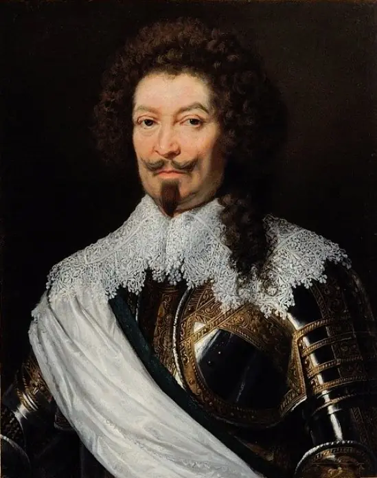 Portrait of Charles de Lorraine, fourth Duke of Guise in armour