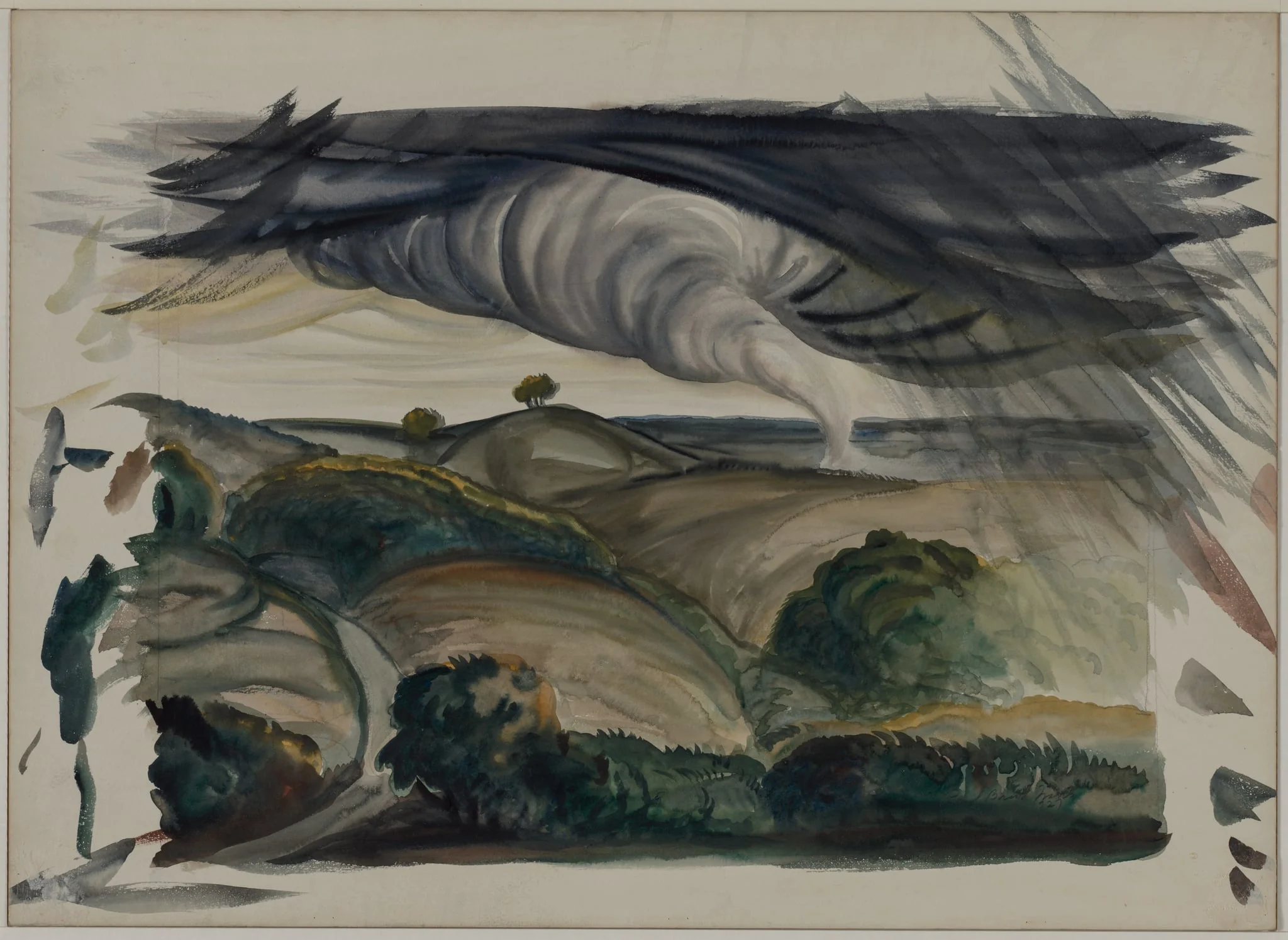 Tornado, by Paul B. Travis, 1927