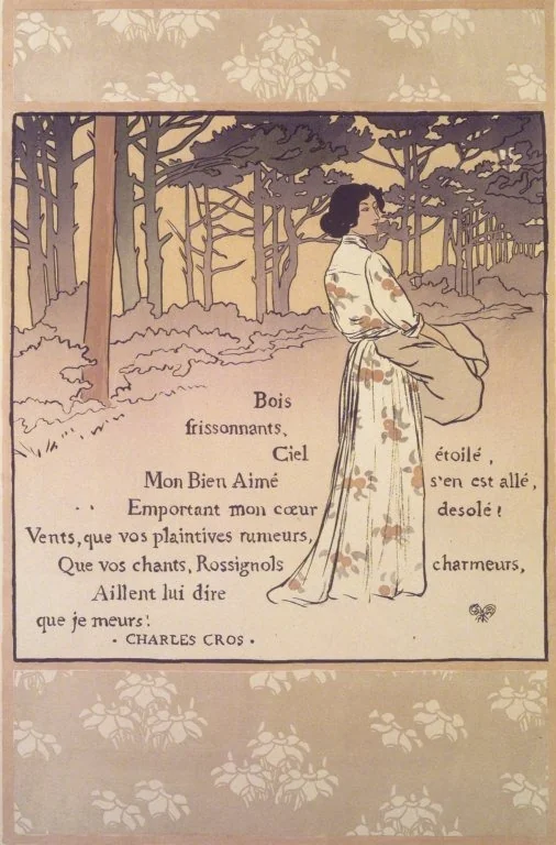 Trembling Woods (Bois frissonants), by George Auriol, unspecified, 1897