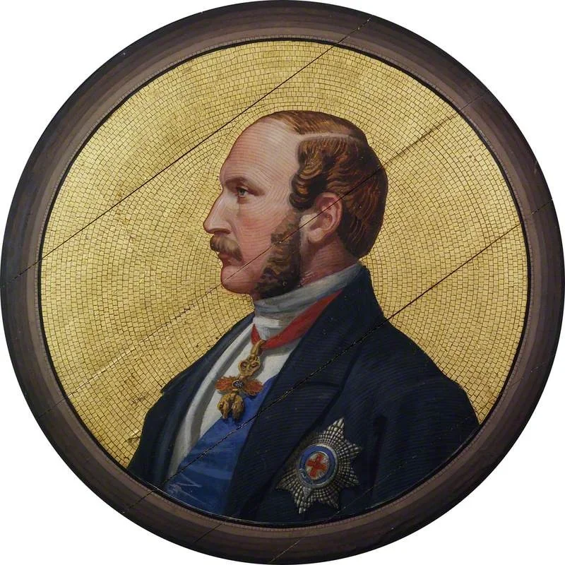 Prince Albert (1819–1861) (design for a mosaic in the Victoria and Albert Museum)
