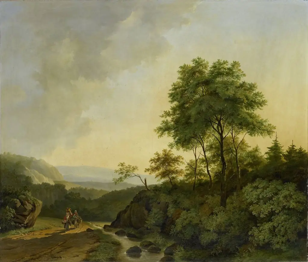 View in the Harz Mountains