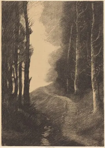 Landscape with Birch Trees (Le paysage aux bouleaux)