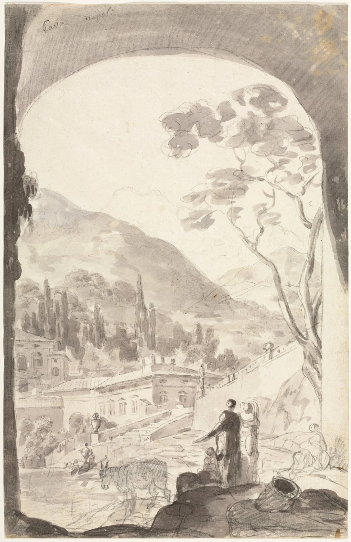 Cava Napoli, by Jean Honoré Fragonard, 1800