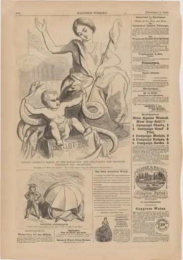 Young America Rising at the Ballot-Box and Strangling the Serpents: Disunion and Secession
