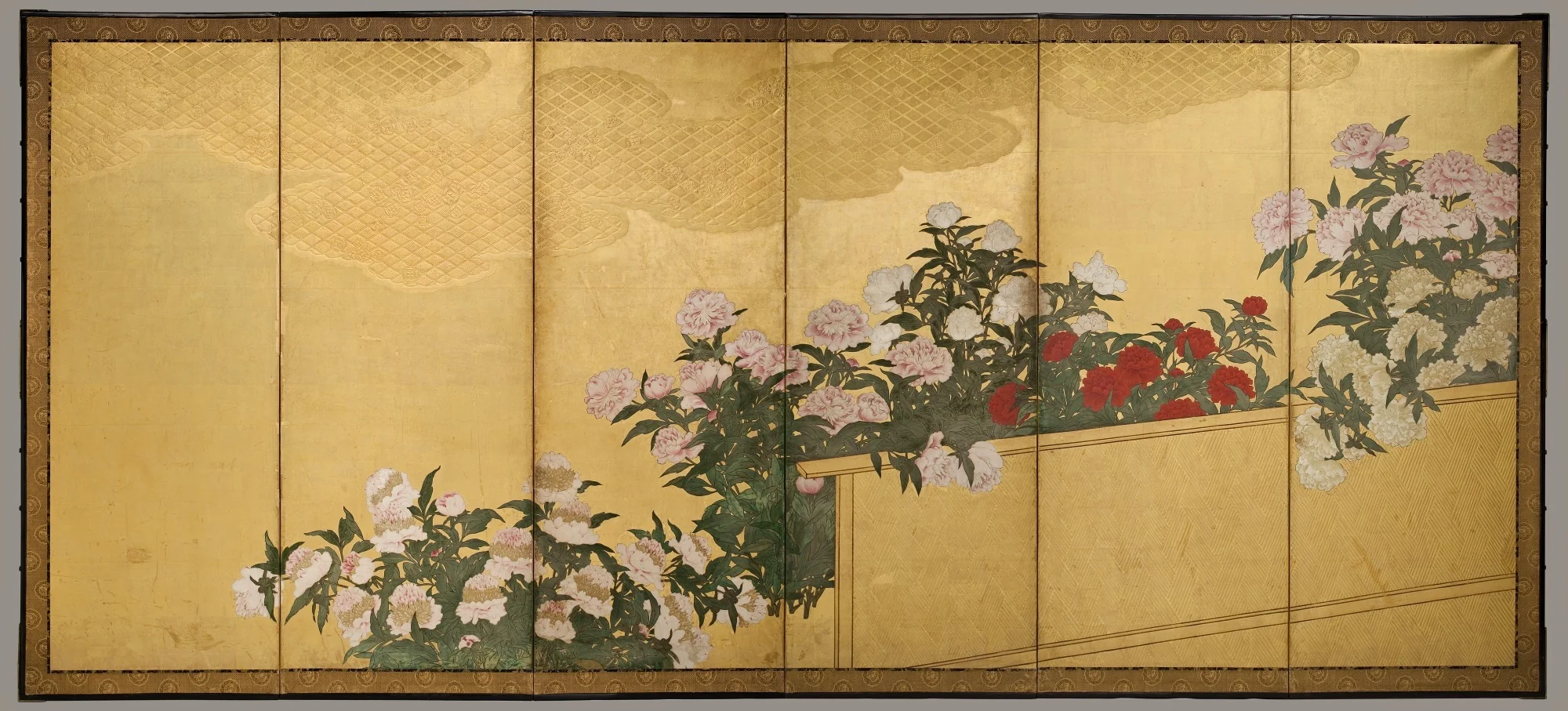 Peonies, by Unknown, unspecified