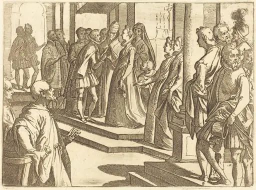 The Betrothal of Margaret of Austria to Philip III, King of Spain