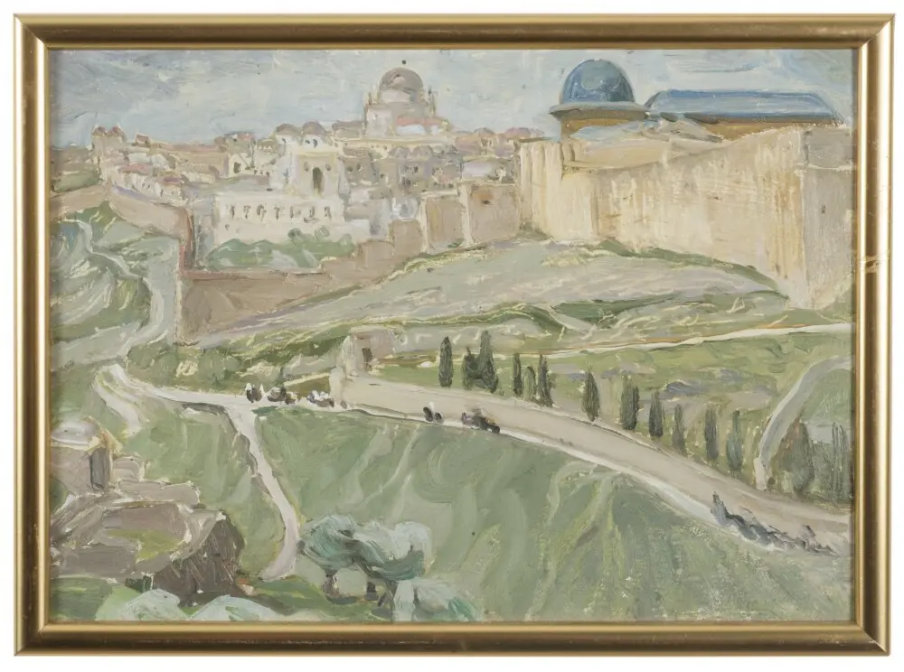 By Jerusalem. Study