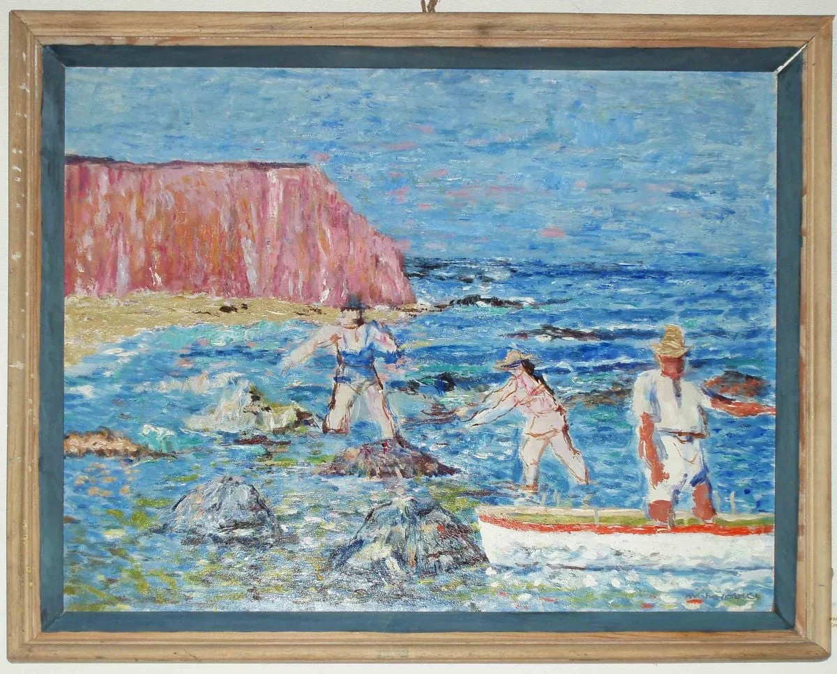 Costinești, by Paul Miracovici, unspecified, 1950