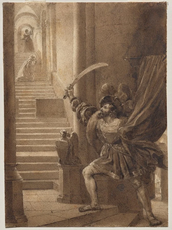 François I Brandishing a Sword, by Alexandre-Évariste Fragonard, 1822