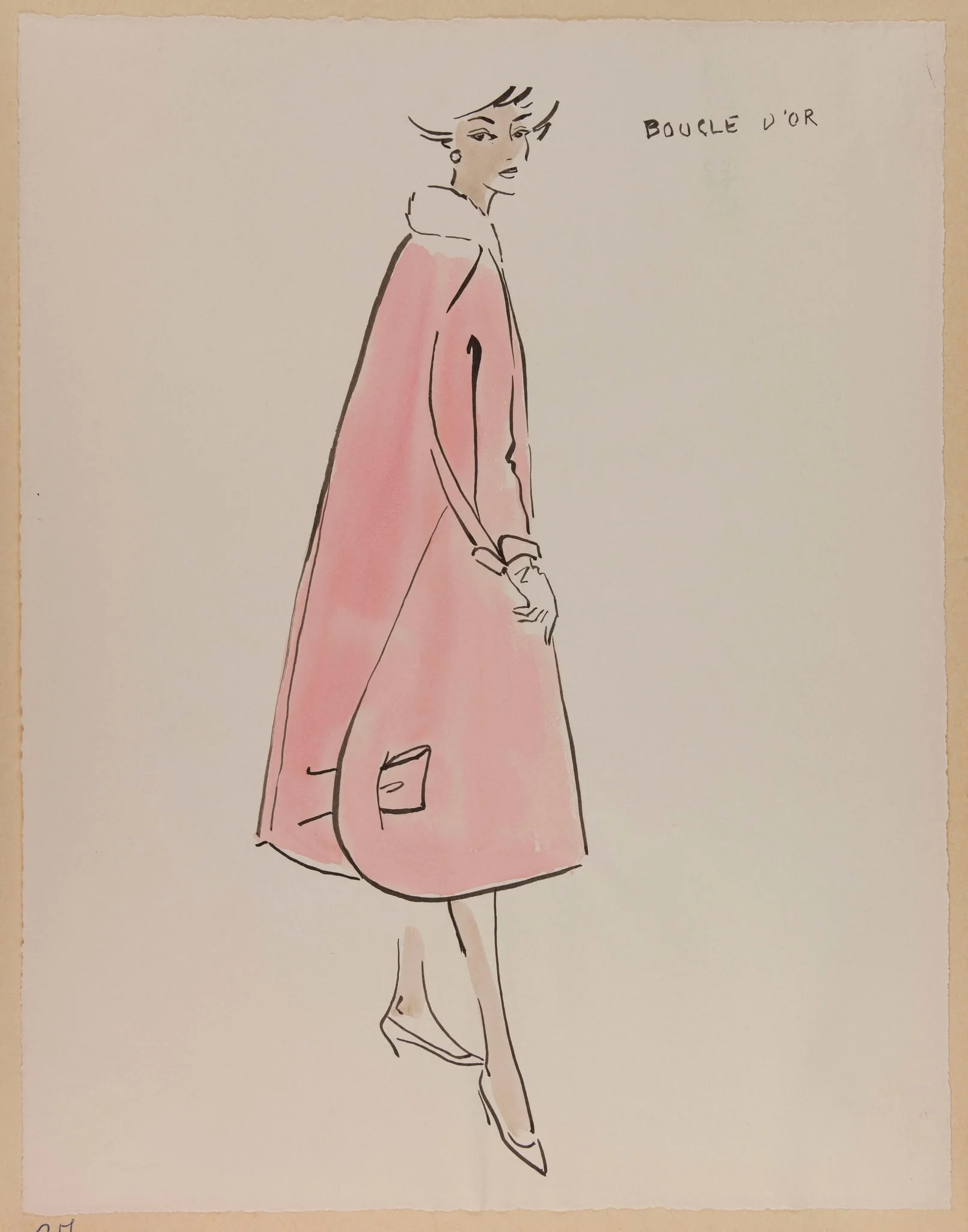 Boucle d'or, by Carven, 1956