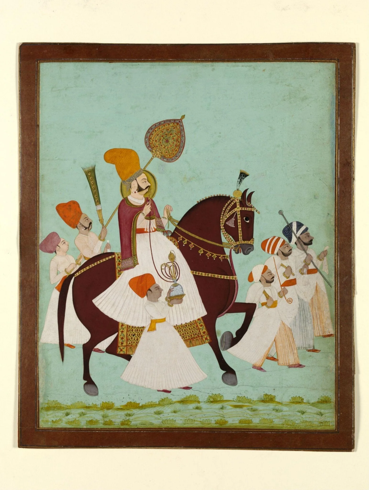 Maharaja Ram Singh, by Unknown, paint, 1750