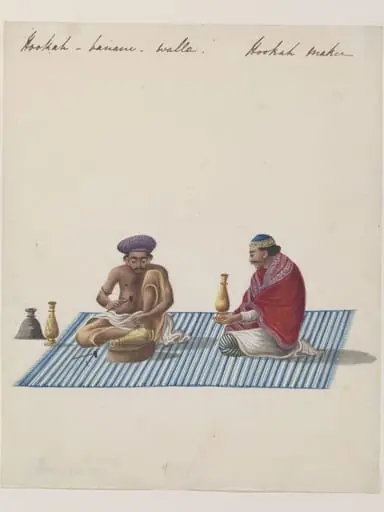 A huqqa-maker