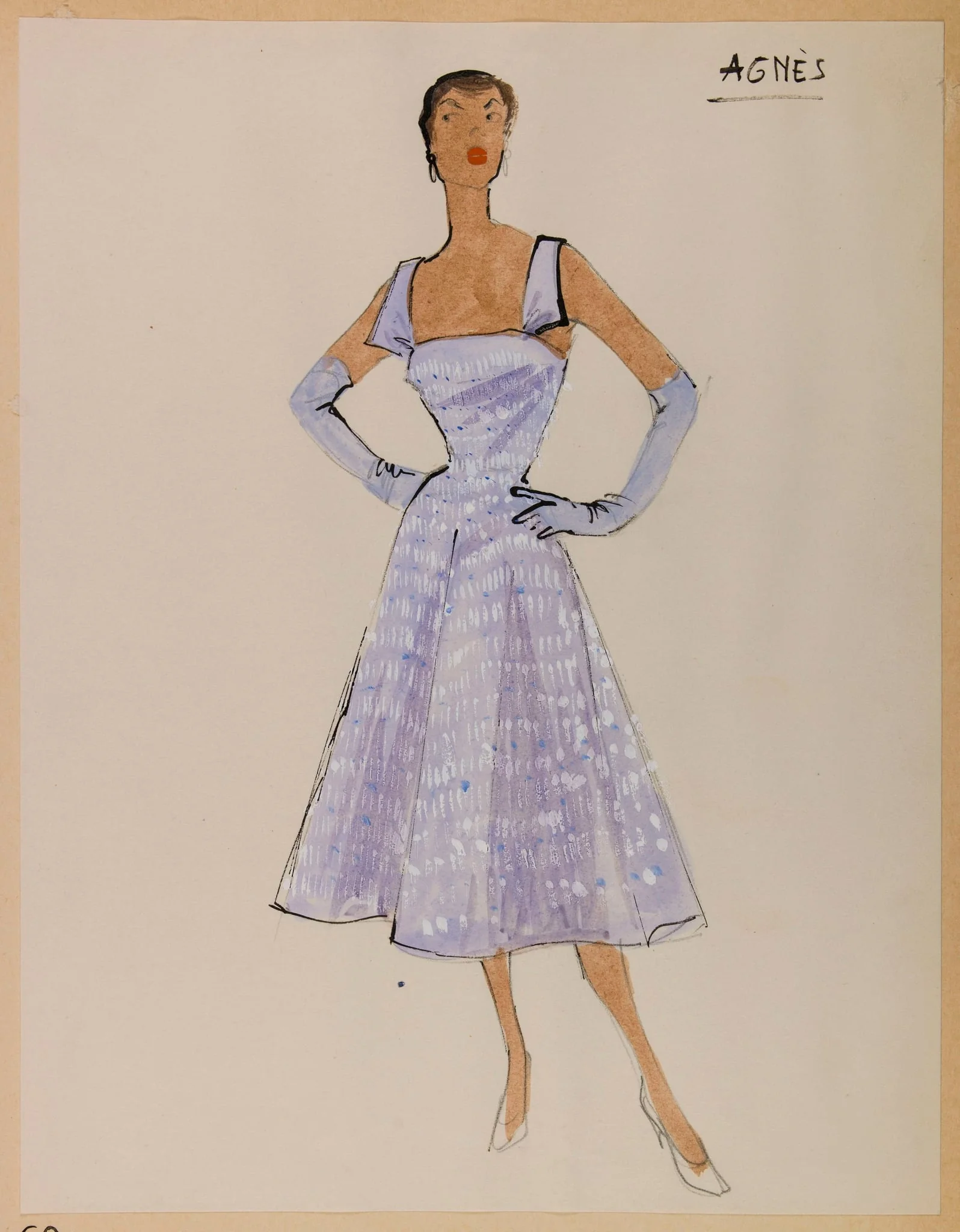 Agnès, by Carven, 1953