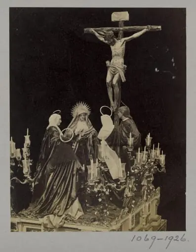 Processional statuary group belonging to the Fraternity of the Parish of San Vicente, Seville