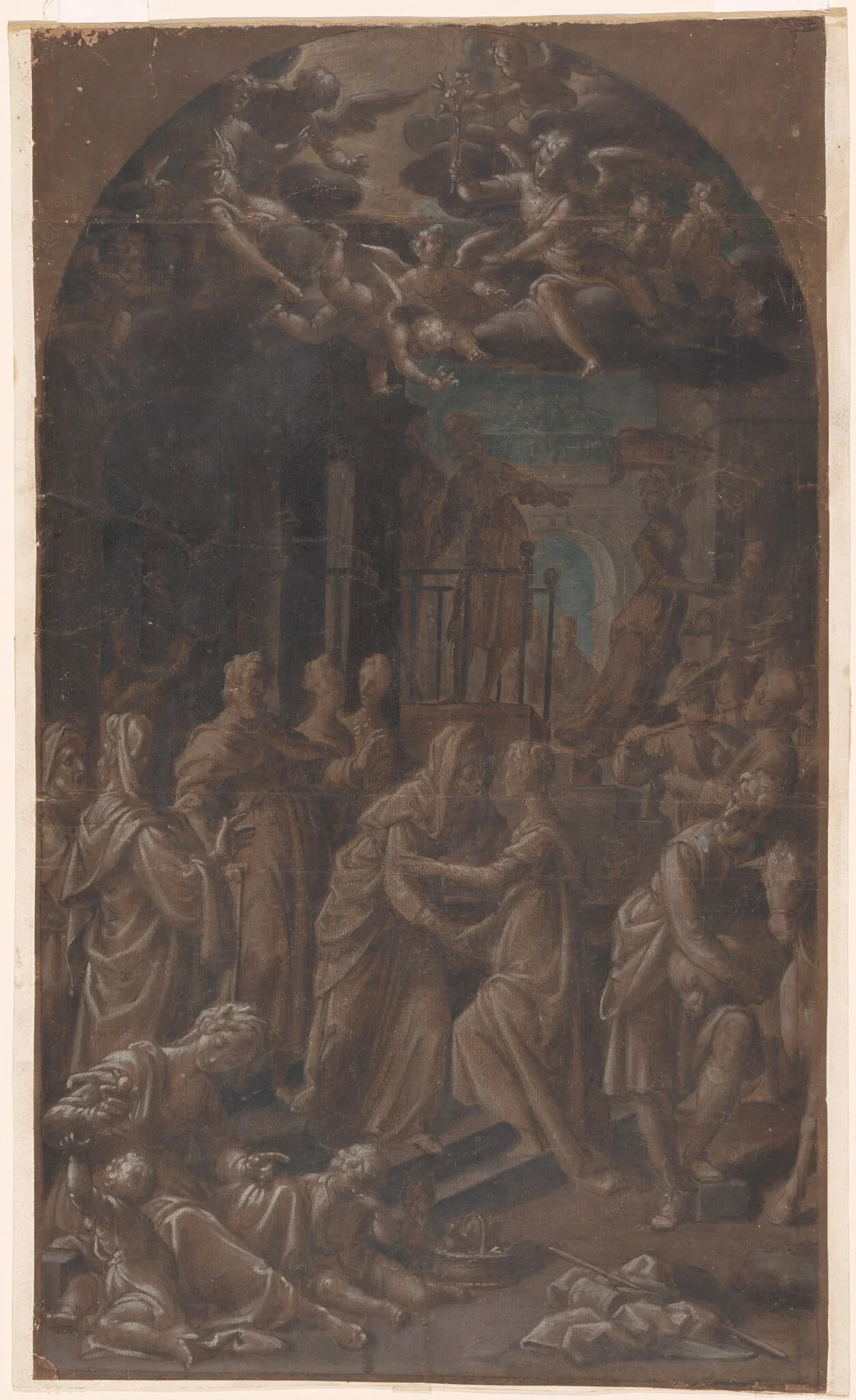 The Visitation, by Aurelio Lomi, oil, 1612
