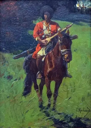 Cazac călare