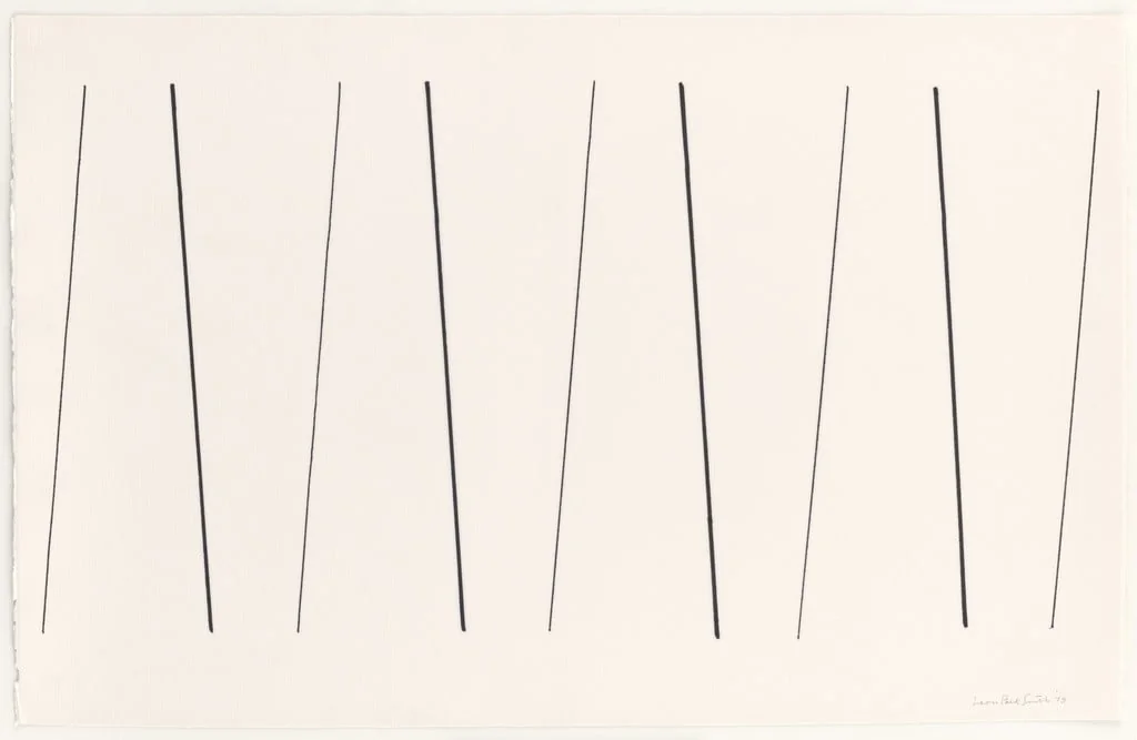 Untitled, by Leon Polk Smith, ink, 1979