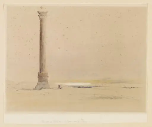 Pompey's Pillar Alexandria'