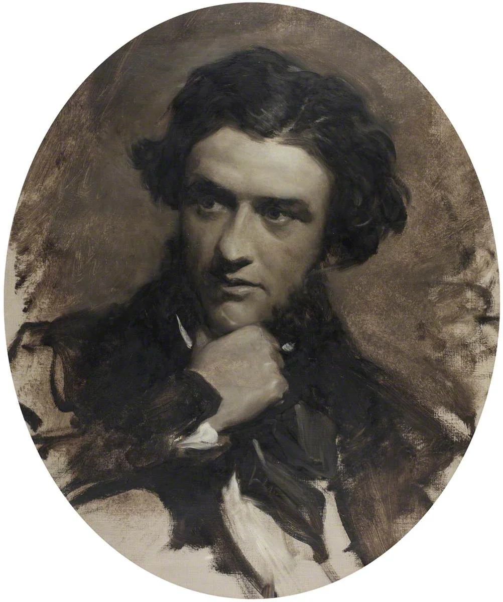 Sir Charles Newton (1816–1894), Keeper of Greek and Roman Antiquities (1861–1885), by Henry Wyndham Phillips, oil, 1850