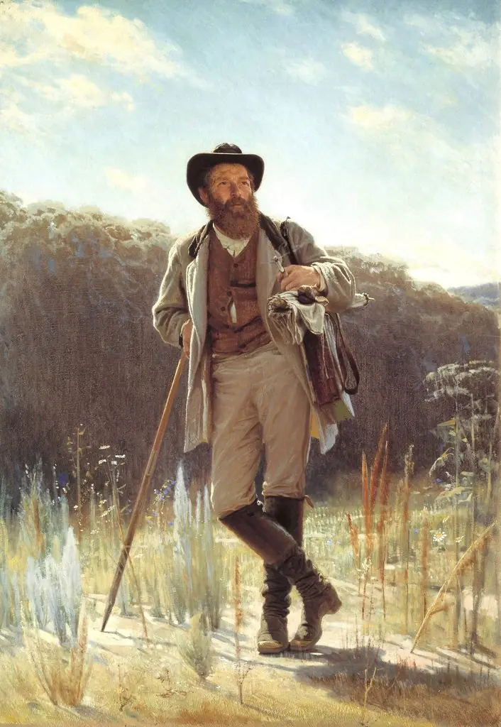 Portrait of the painter Ivan Shishkin