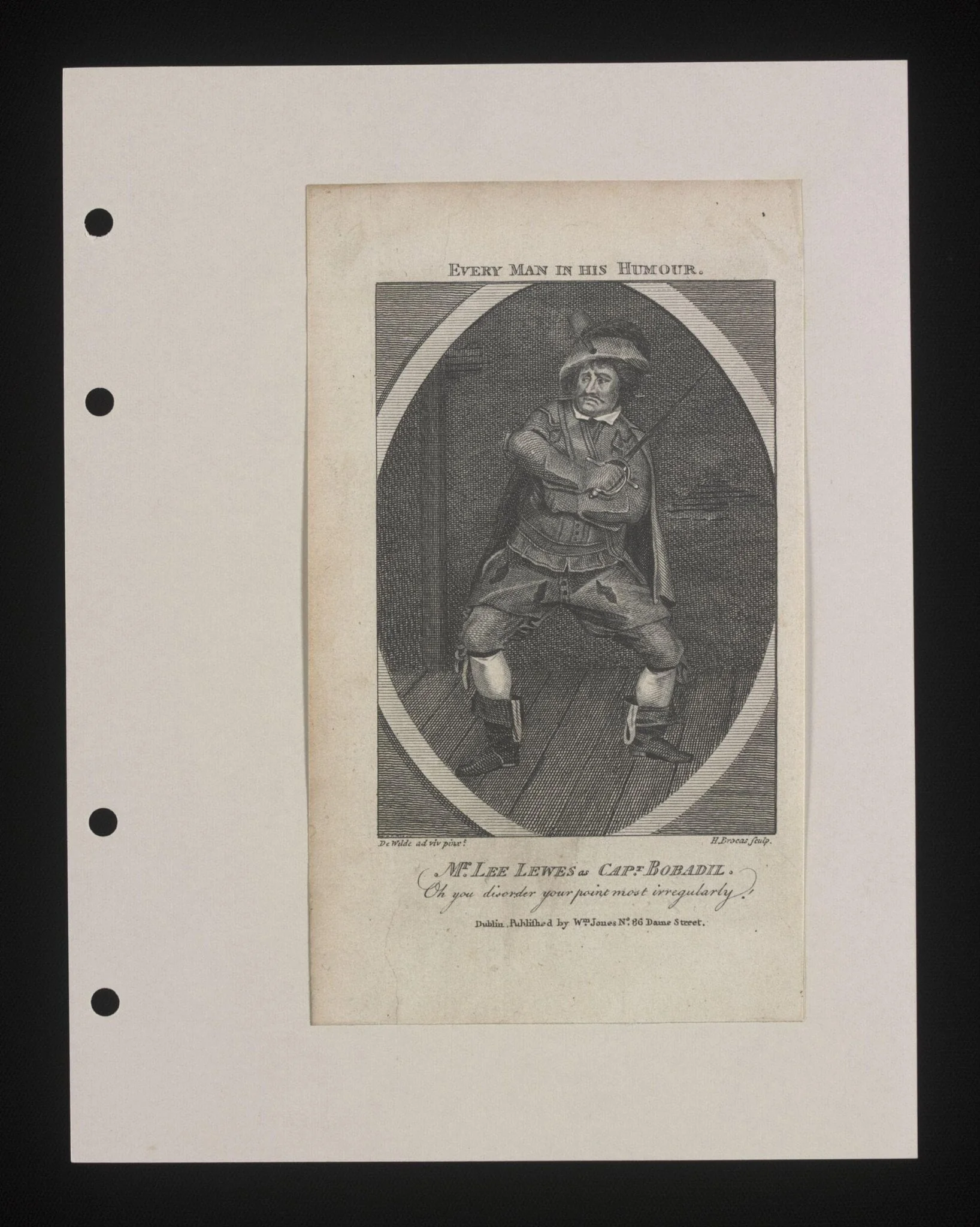 Mr Lee Lewes as Capt. Bobadil