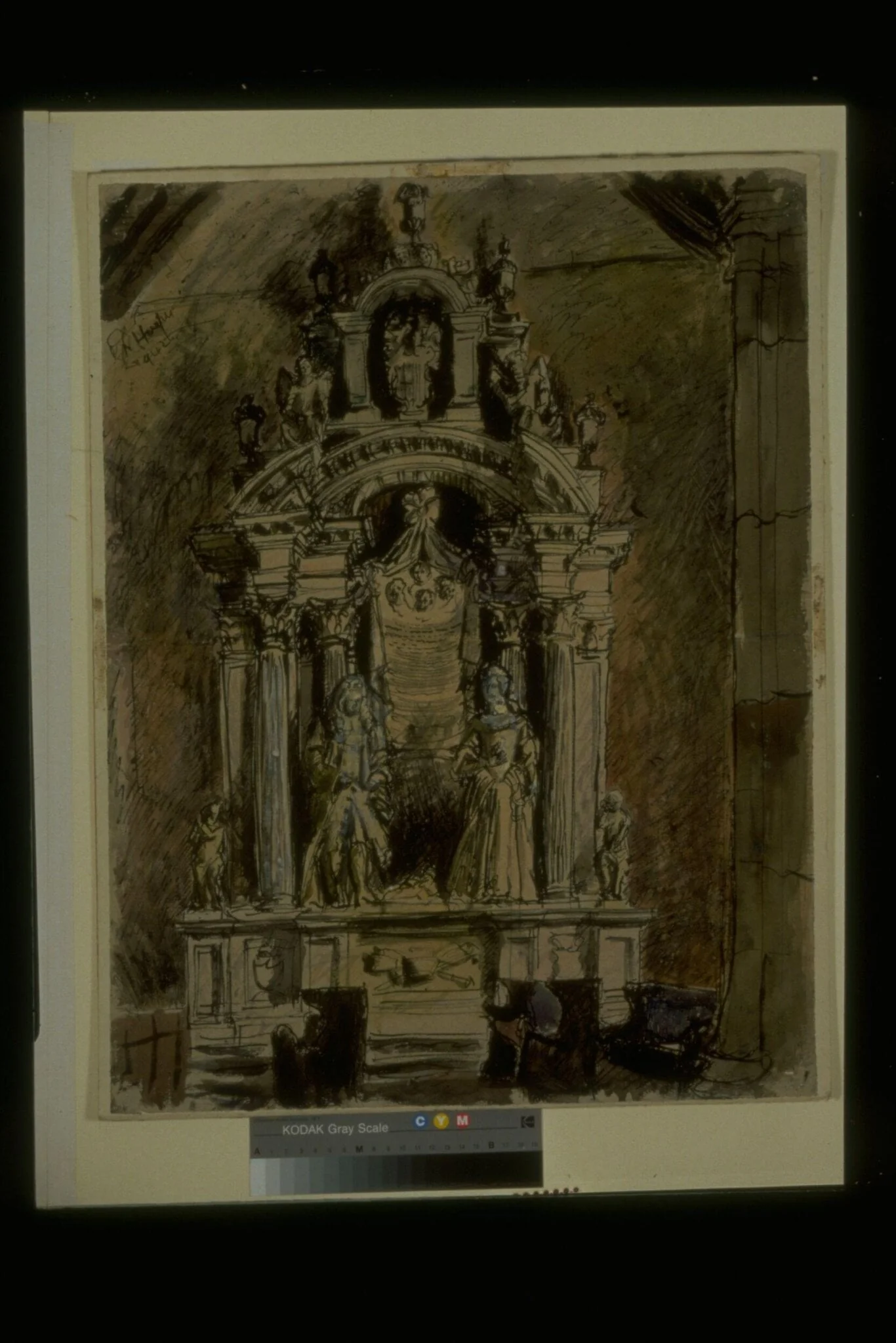 The Clayton Tomb, Bletchingly Church, Surrey