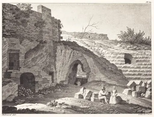 Rustics Picnicking in Ruins