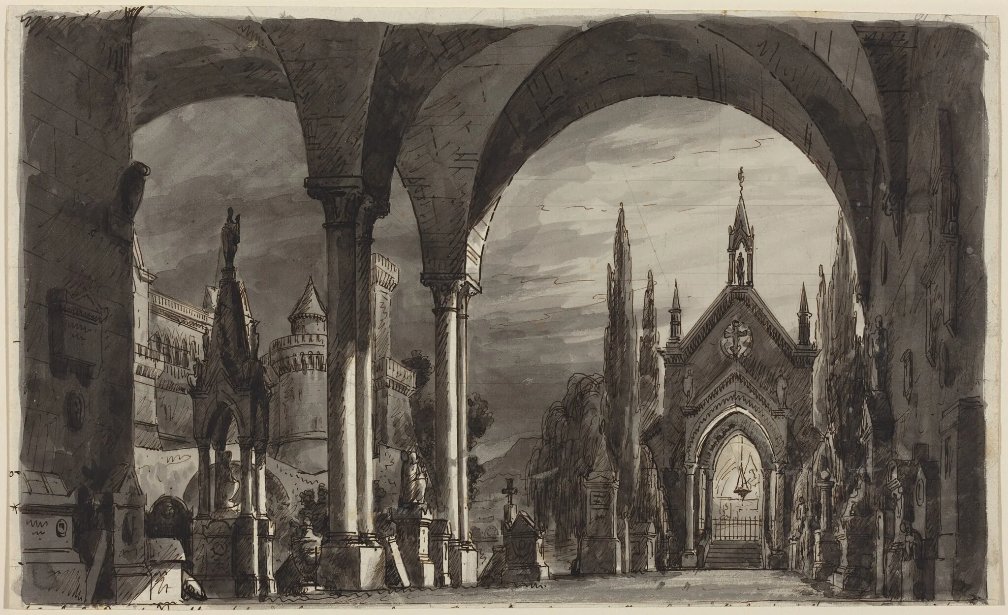 Graveyard of the Ravenswoods, from "Lucia di Lammermoor"