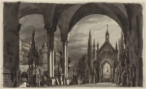 Graveyard of the Ravenswoods, from "Lucia di Lammermoor"