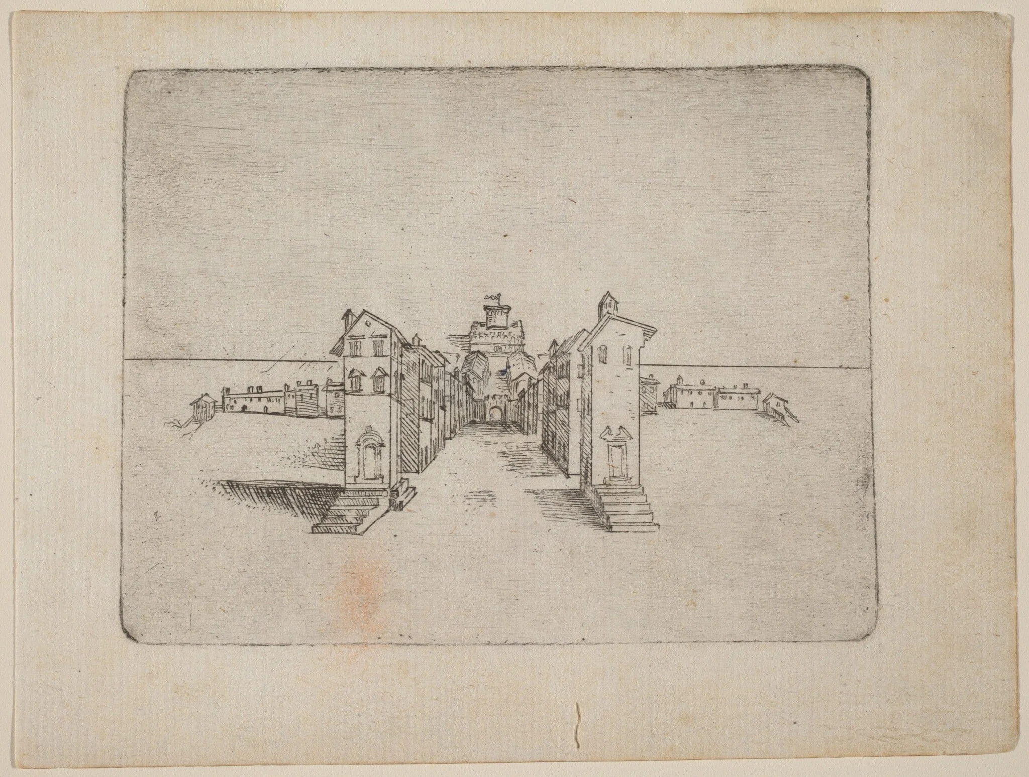 From "Bizzarie di varie Figure", by Giovanni Battista Bracelli, ink, 1624