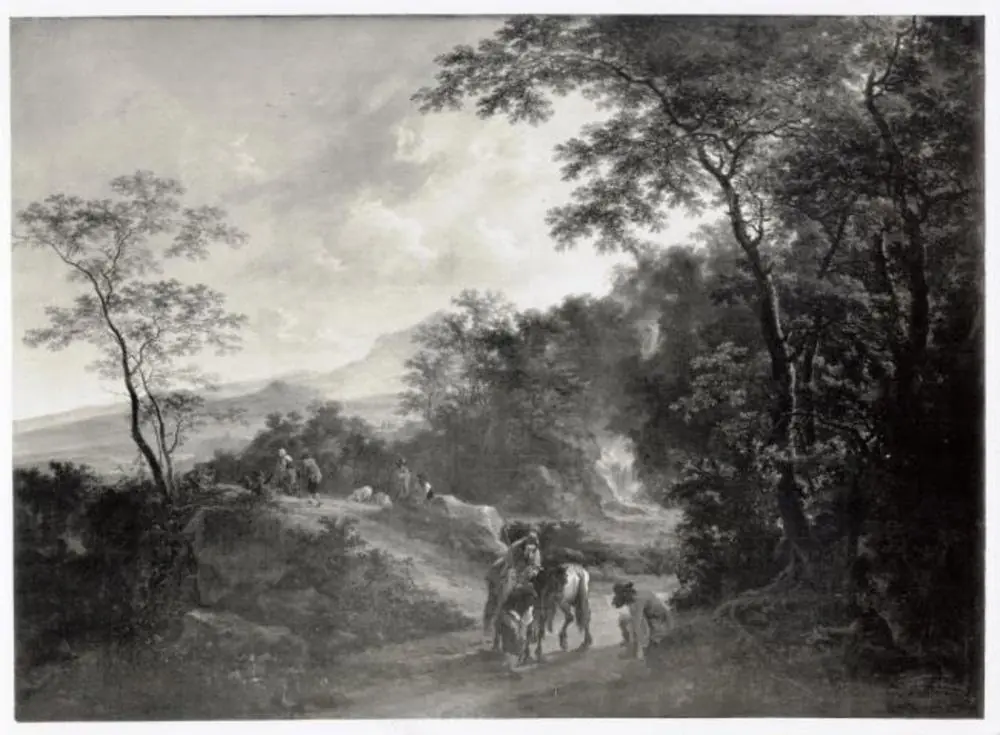 Landscape with Two Men