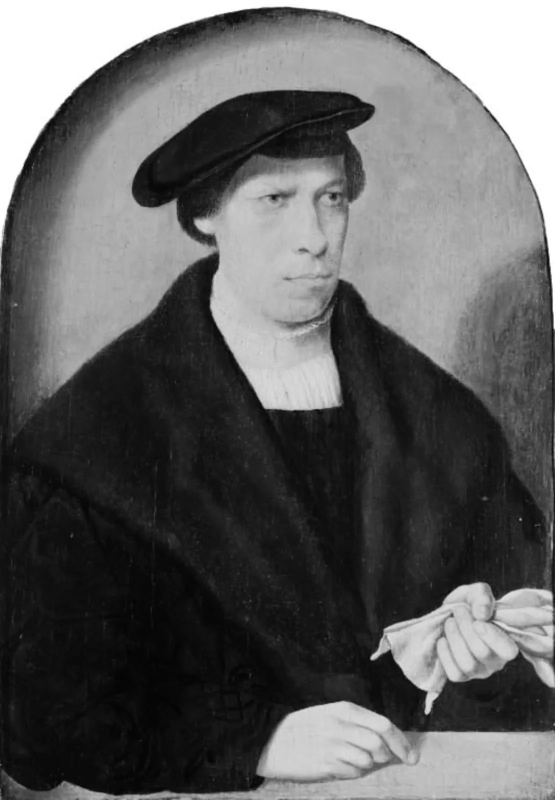 Half-Length Portrait of a Man, by Unknown, unspecified, 1550