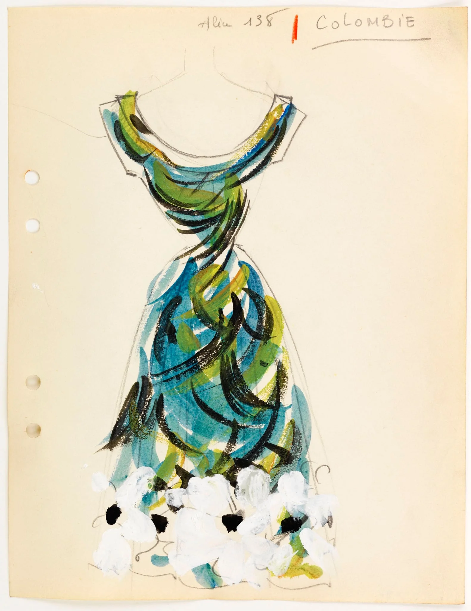 Colombie, by Carven, 1952