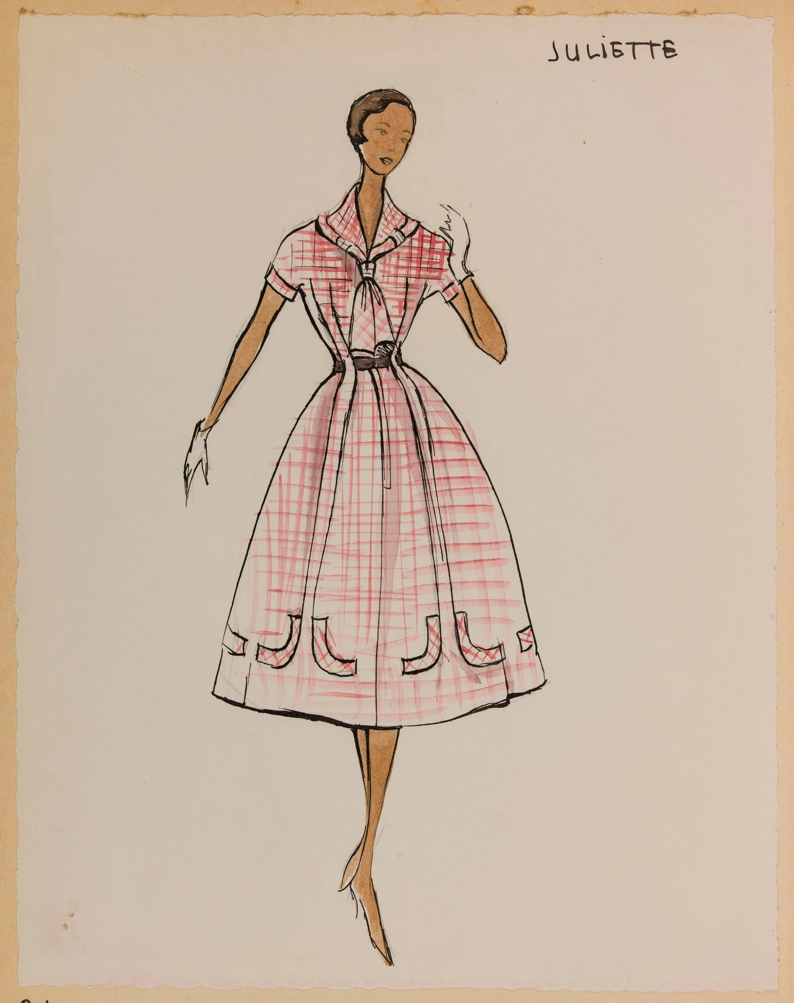Juliette, by Marie-Louise Carven, 1956