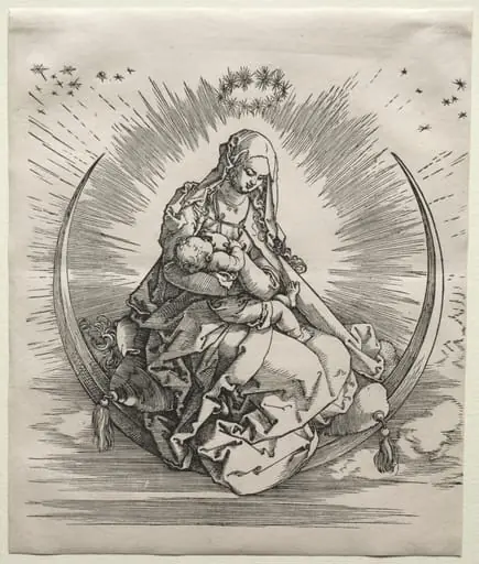 The Virgin on a Crescent