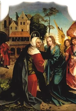 Visitation, by Gregório Lopes, oil, 1527