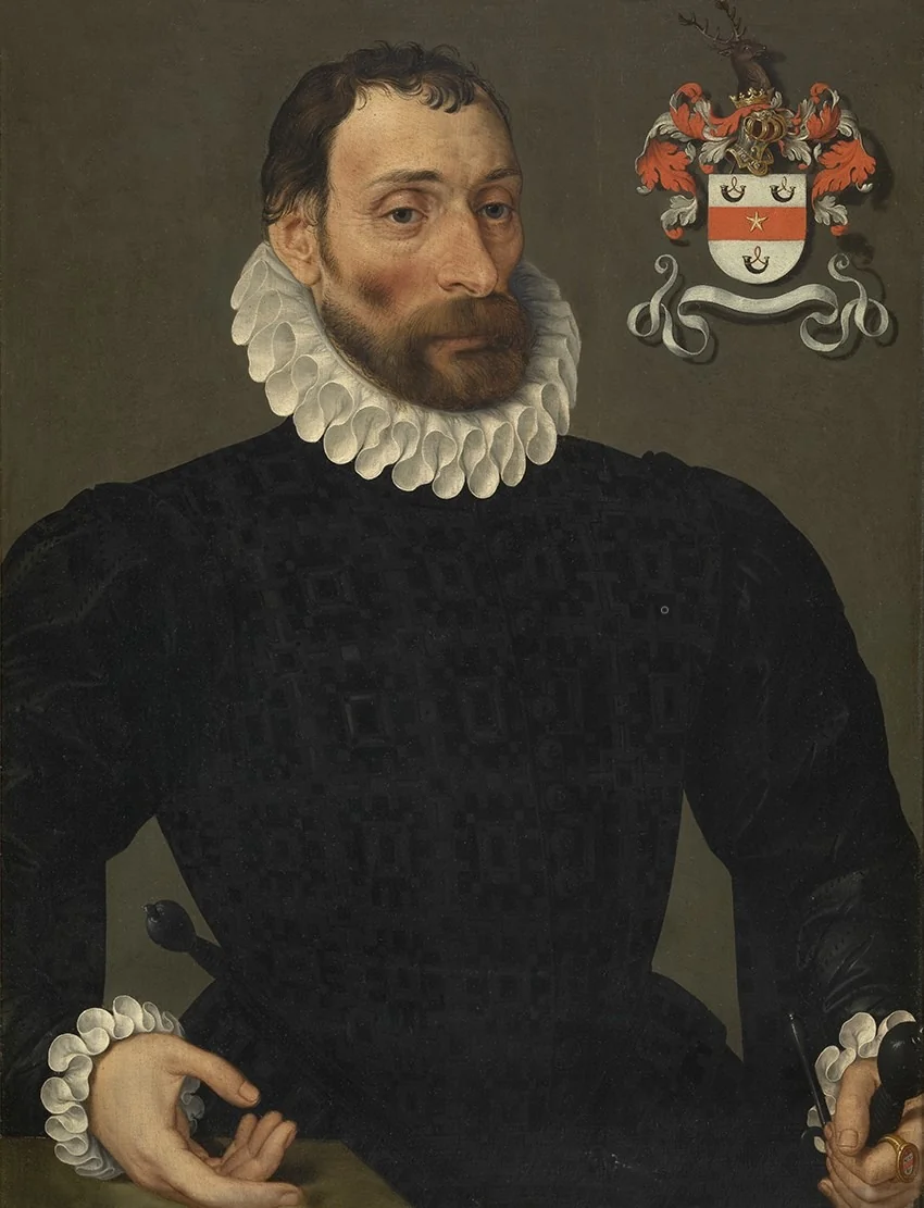 Portrait of Jan Wyts, by Pieter Pourbus, oil, 1570