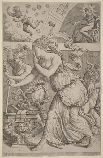 Pandora Opening Her Box