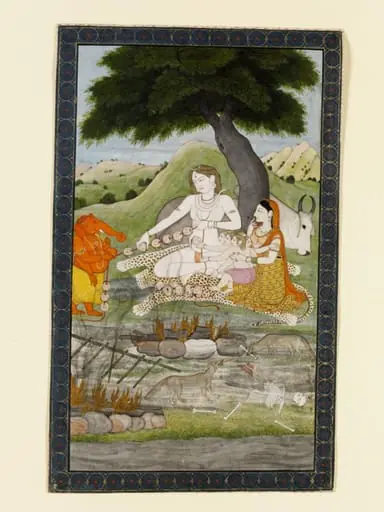 Shiva, Ganesh and Kartikeya