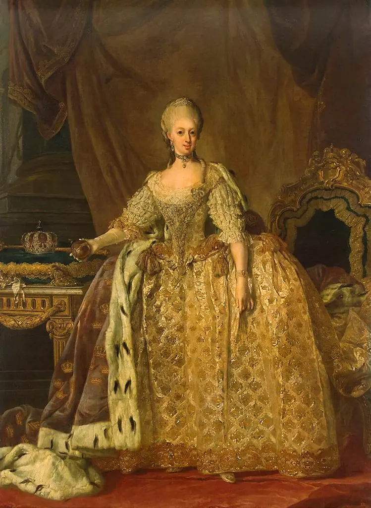 Portrait of Queen Sophie-Magdalene